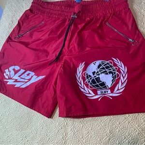 Red Men's Shorts